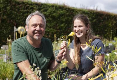 Freddy en Naomi Sparrenberg van Ecoflora